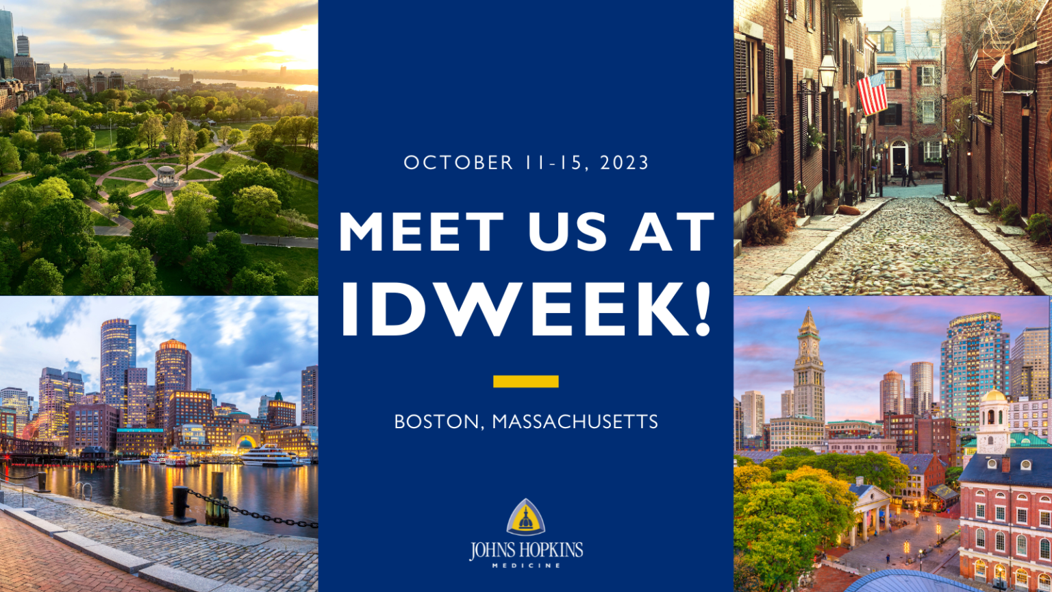 IDWeek 2023 Agenda Wednesday Johns Hopkins Medicine